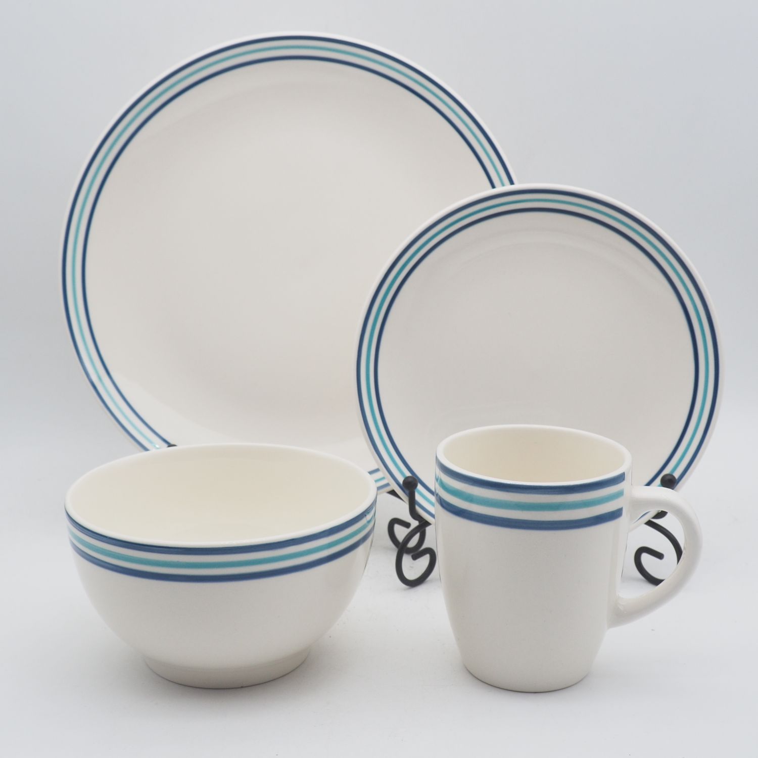 16pc stoneware dinnerset-134fh002